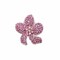 Flower Rhinestone Brooch Pin For Clothing Bridal Crafts Accessories 2 1/2 Inch